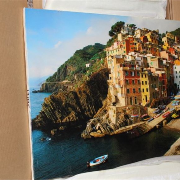 "Riomaggiore" Italy Photography Print Giclée Large Canvas, Signed & Numbered - Picture 2 of 10